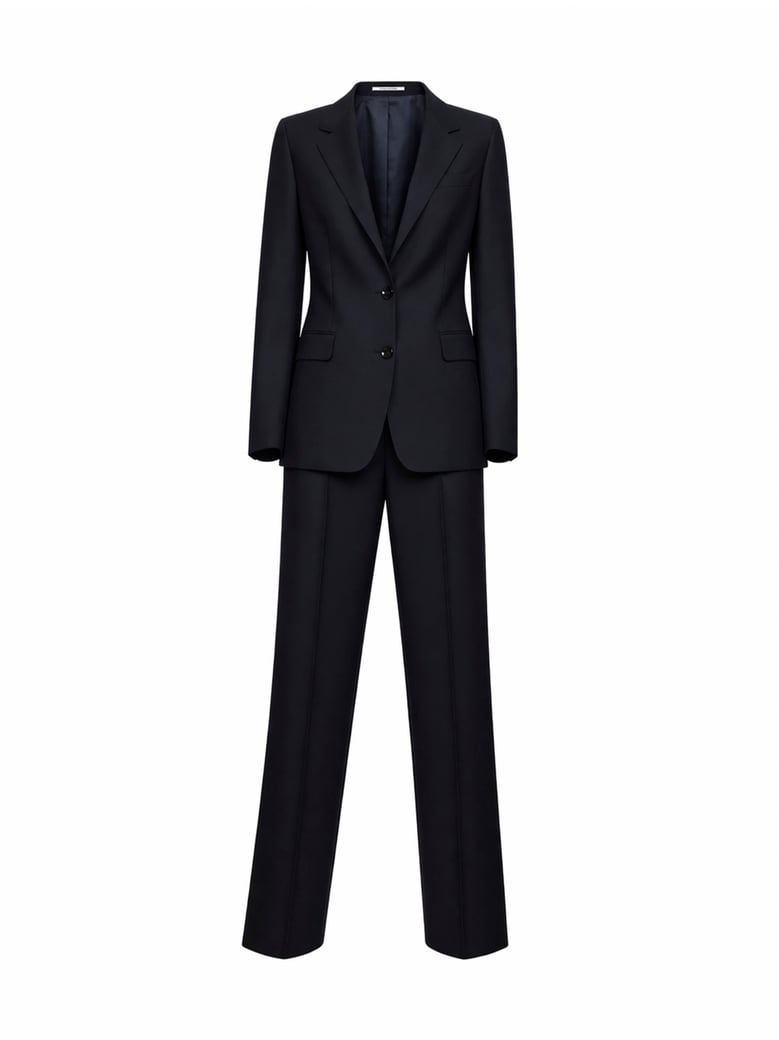 suit parigi blue virgin wool by Selfnex