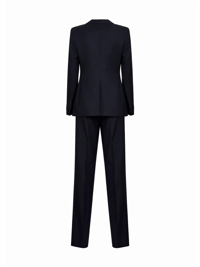 suit parigi blue virgin wool by Selfnex