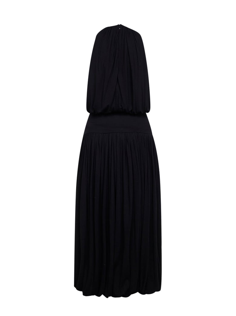 dress midi viscose black by Selfnex