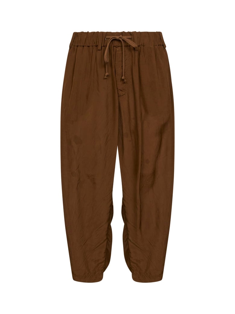 viscose pajama-style trousers by Selfnex