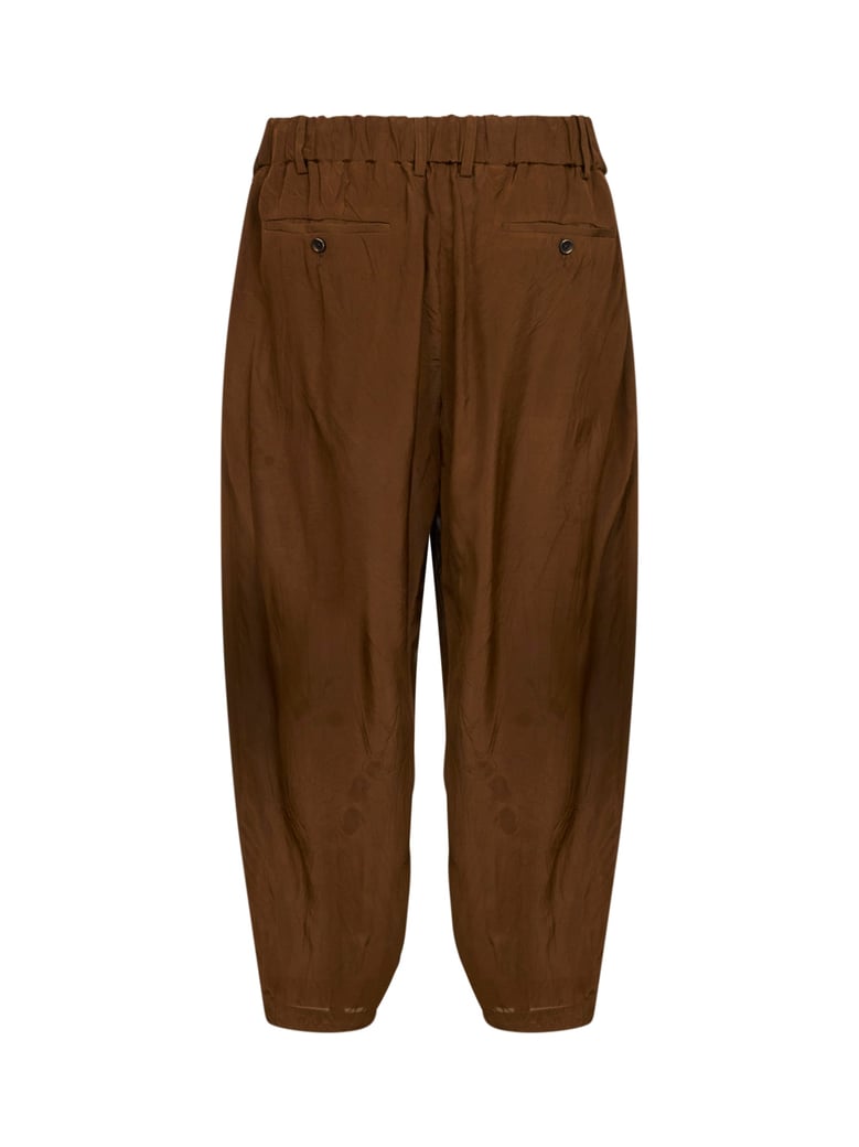 viscose pajama-style trousers by Selfnex