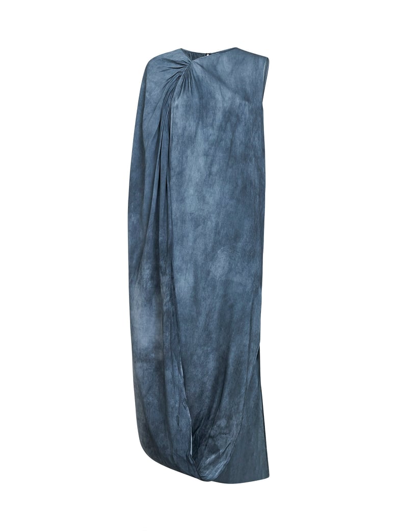 dress auro silk light blue by Selfnex