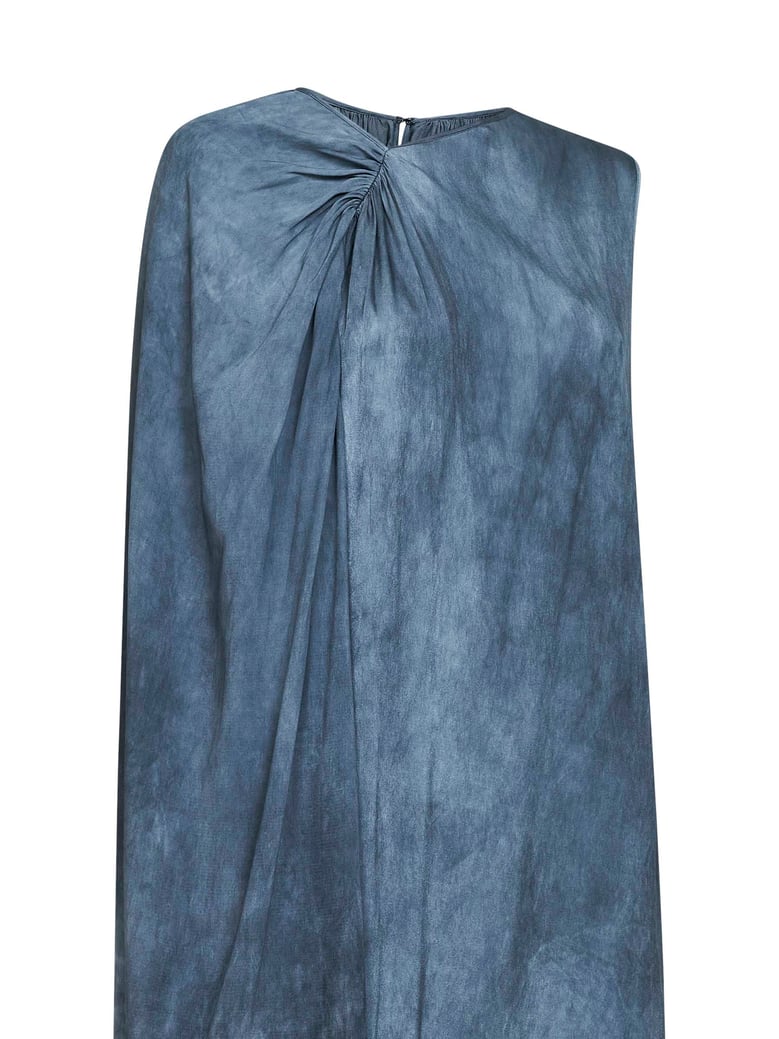 dress auro silk light blue by Selfnex
