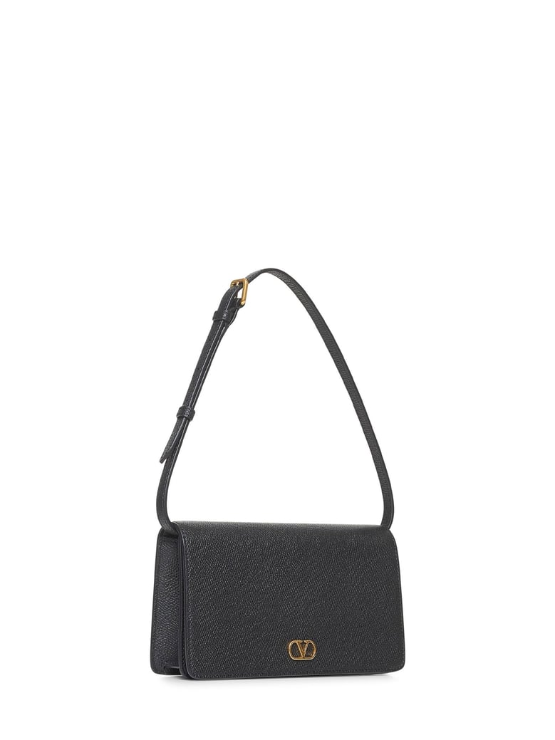mini shoulder bag vlogo signature black by Selfnex