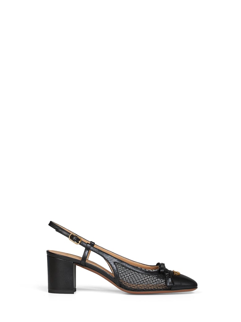slingback pumps valet du roi black by Selfnex