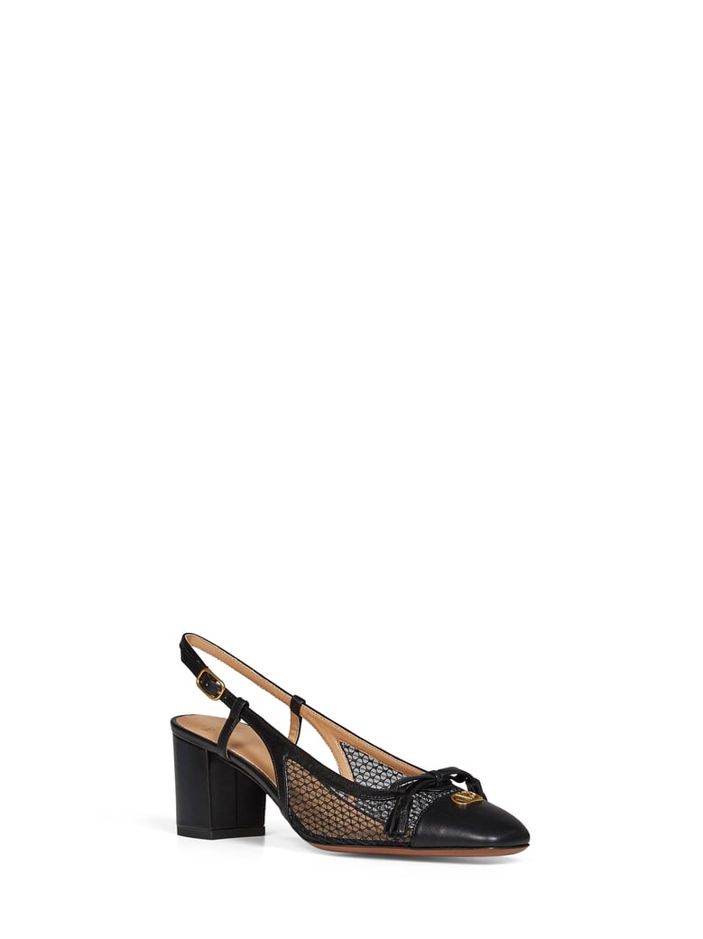 slingback pumps valet du roi black by Selfnex