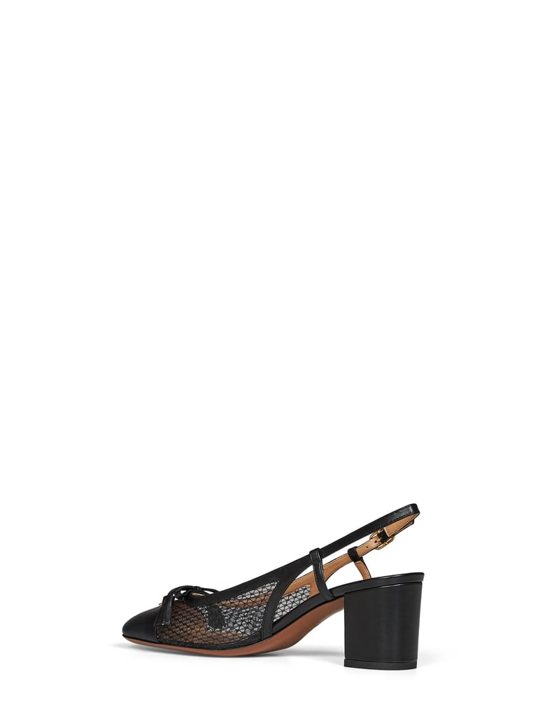 slingback pumps valet du roi black by Selfnex