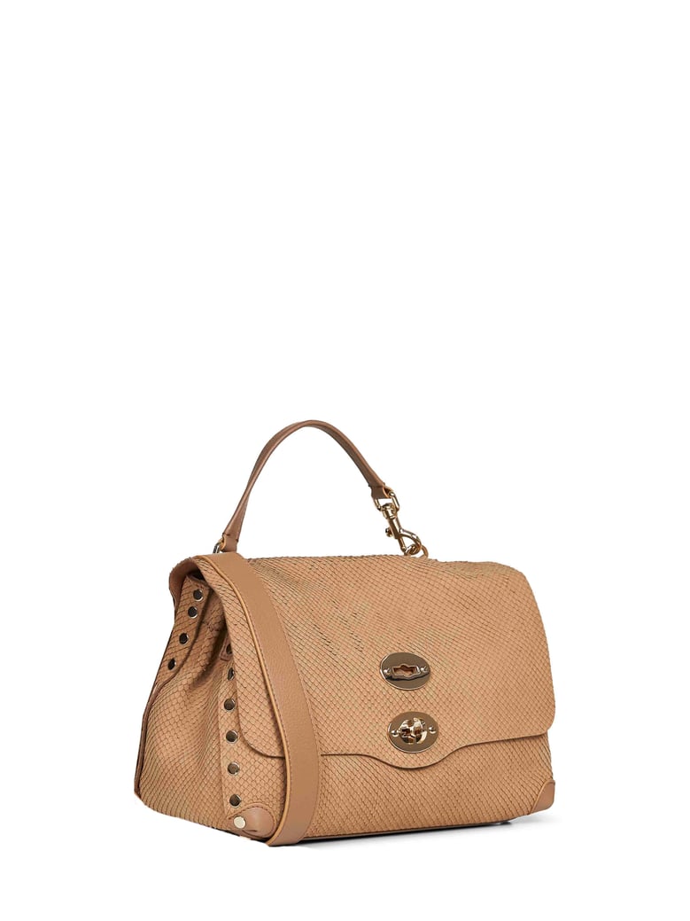 beige maggese small postina handbag by Selfnex