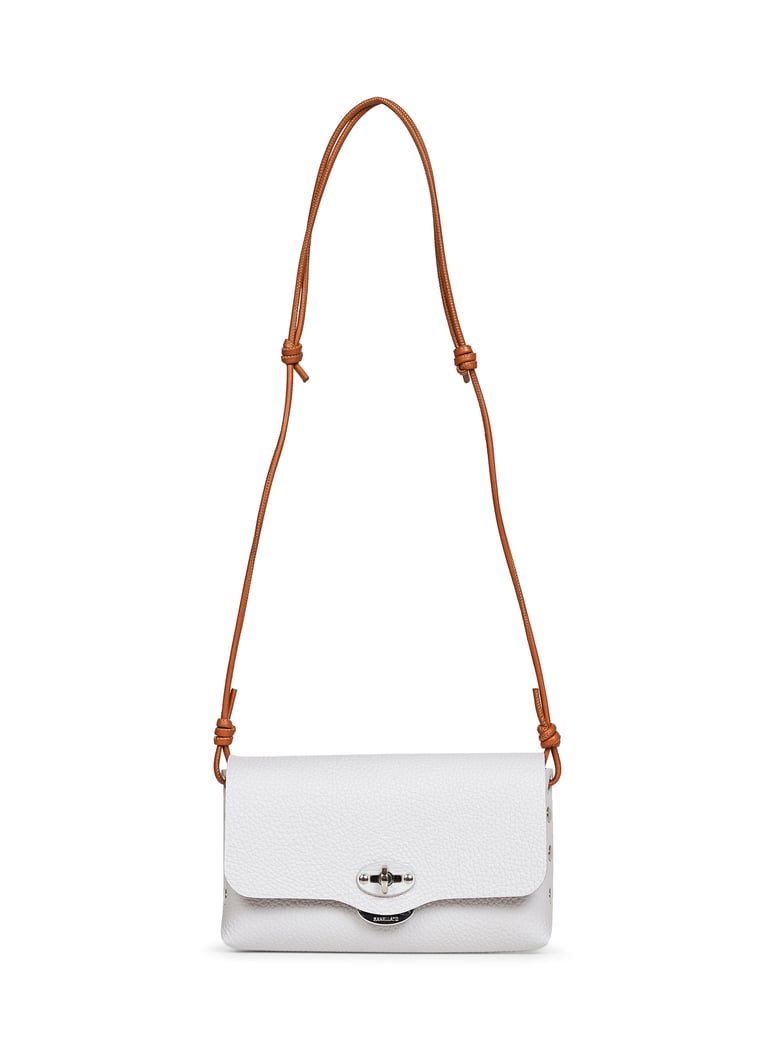 grey carrara lettera small mini bag by Selfnex