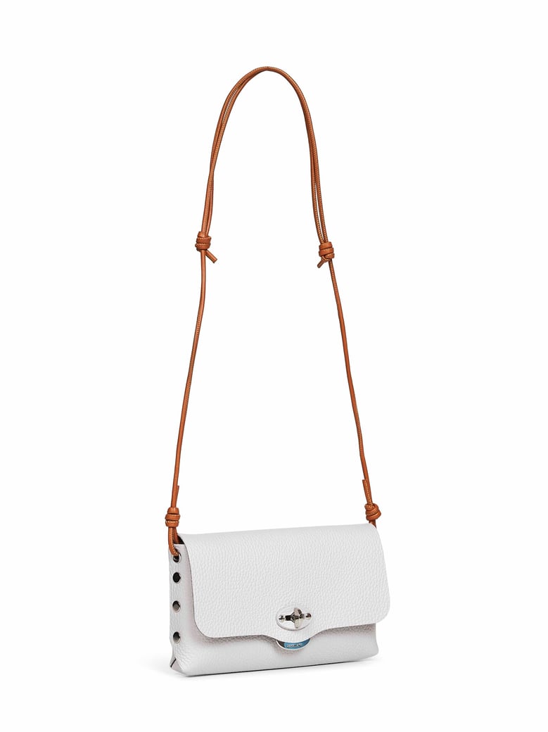 grey carrara lettera small mini bag by Selfnex