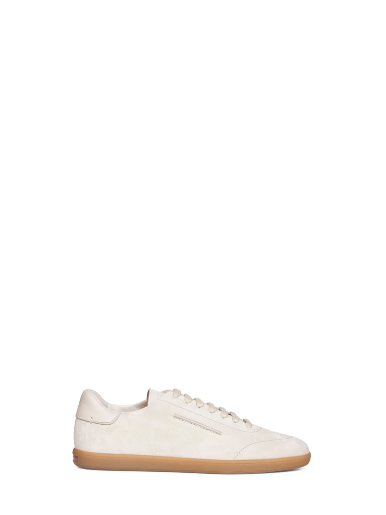 low-top sneakers 232 white suede by Selfnex