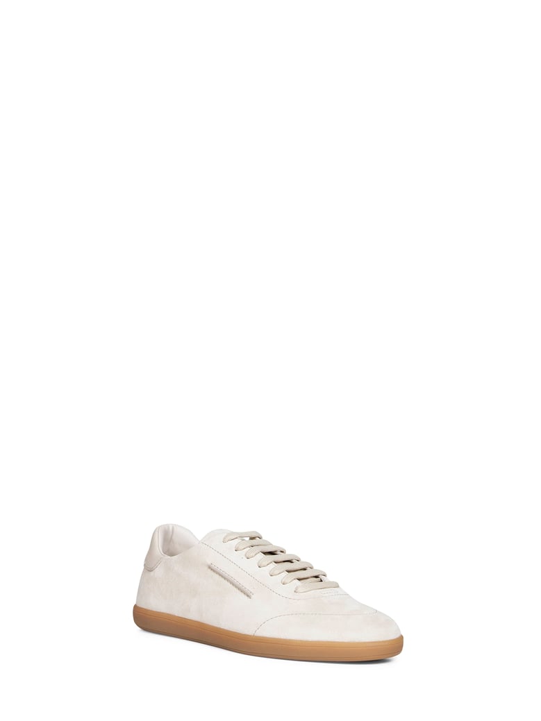 low-top sneakers 232 white suede by Selfnex