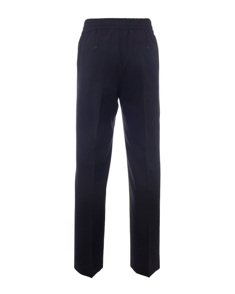 trousers droit laine black by Selfnex