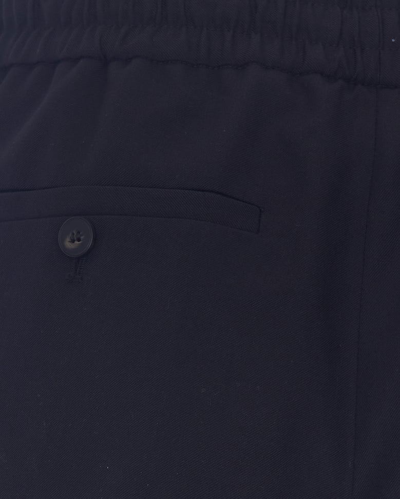 trousers droit laine black by Selfnex