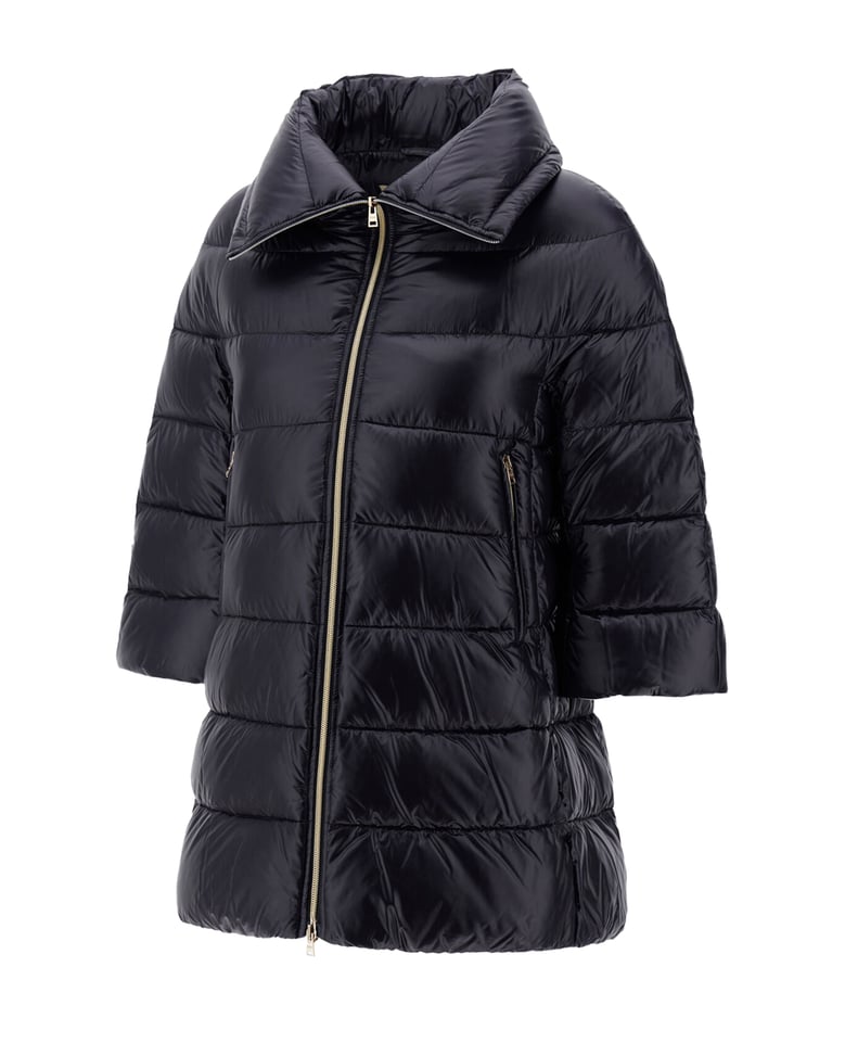 down jacket cleofe black by Selfnex