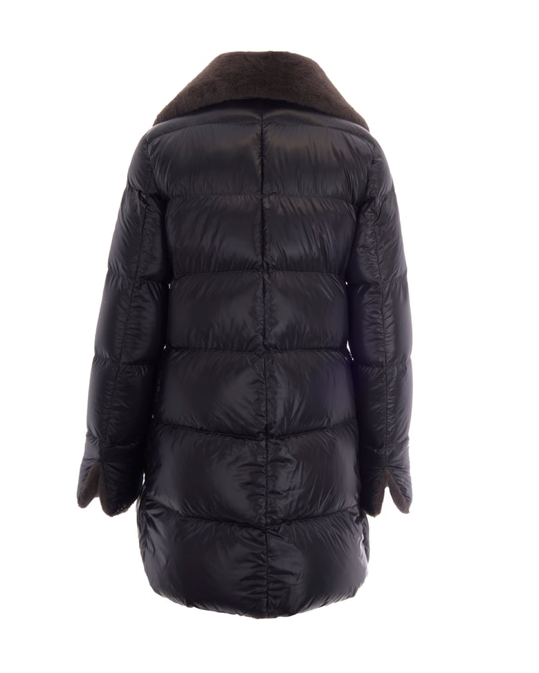 puffer jacket a-shape iron by Selfnex