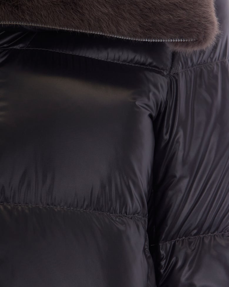 puffer jacket a-shape iron by Selfnex