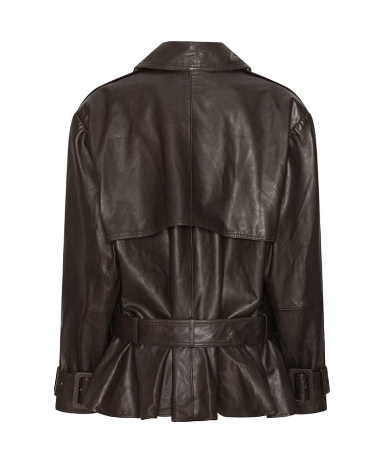 leather biker jacket mole by Selfnex