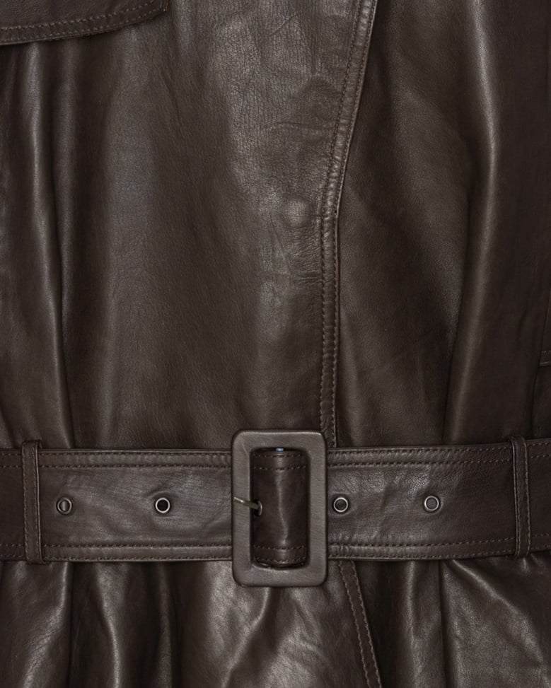 leather biker jacket mole by Selfnex