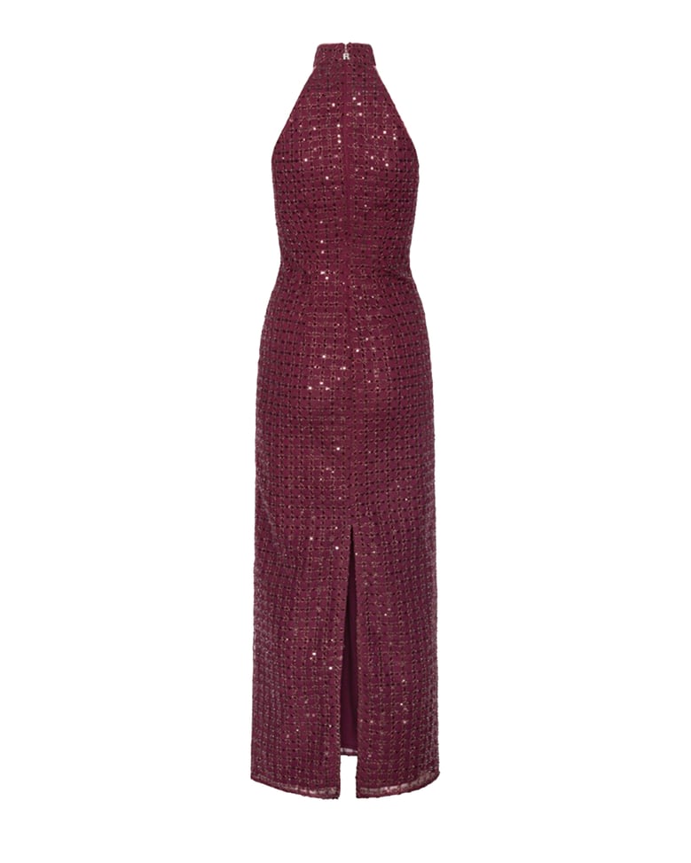 maxi dress beaded zinfandel by Selfnex