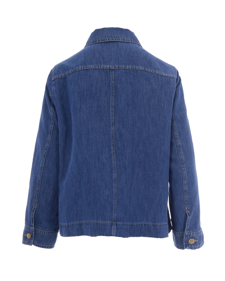 denim jacket midnight blue by Selfnex