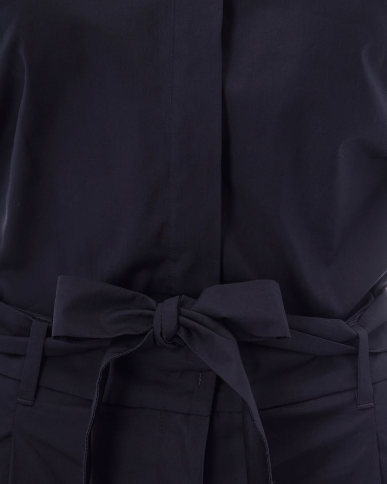 sleeveless jumpsuit navy blue by Selfnex