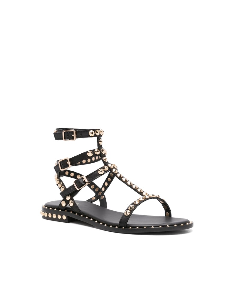 sandals play black/antic silver by Selfnex