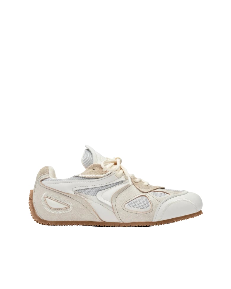 sneakers slow runner off white/gum by Selfnex