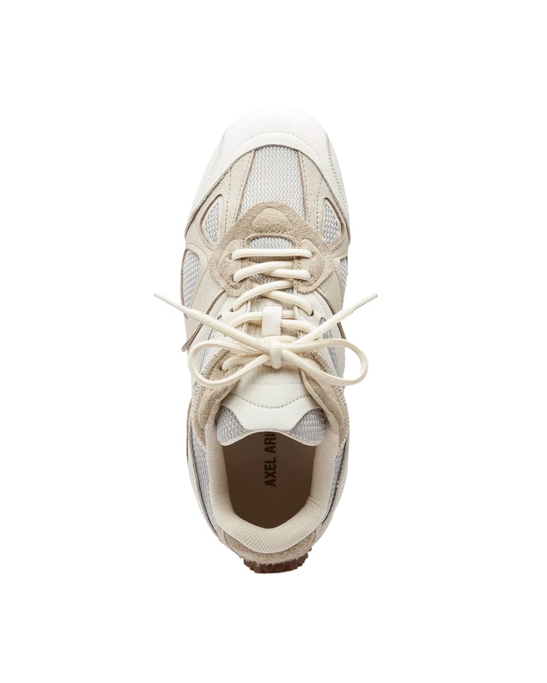 sneakers slow runner off white/gum by Selfnex