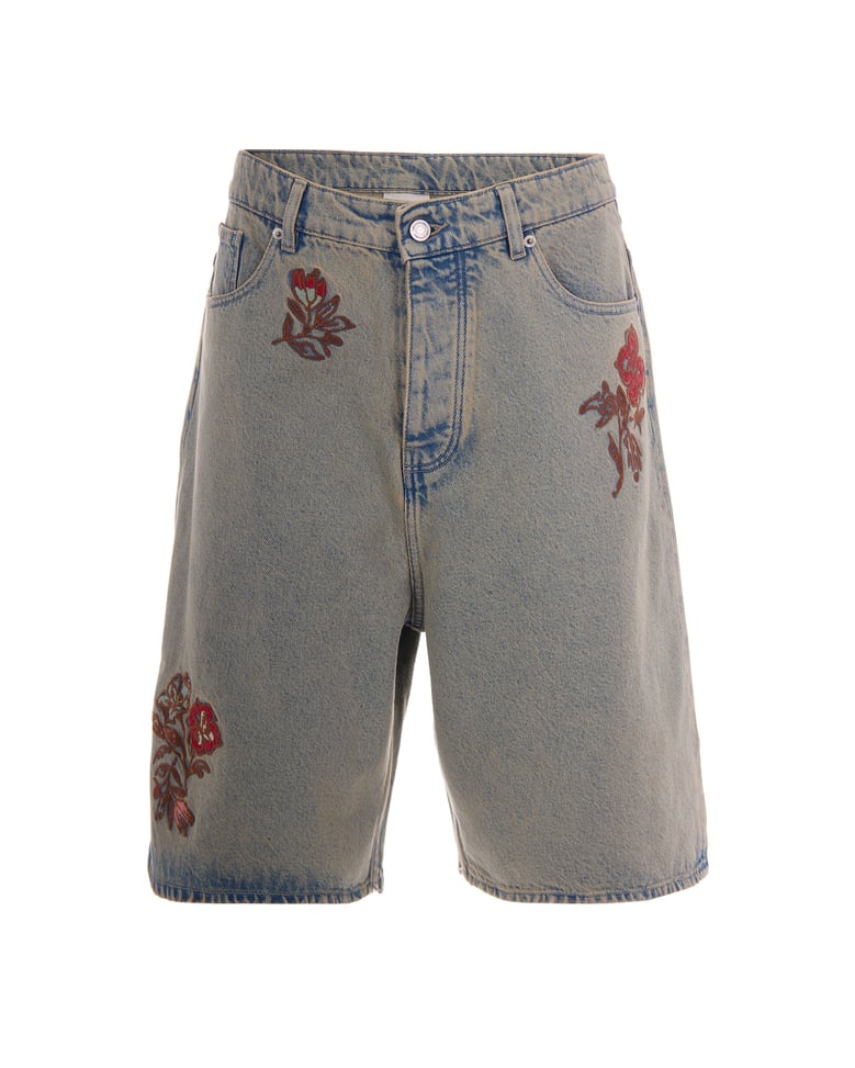 bermuda shorts dusty denim by Selfnex