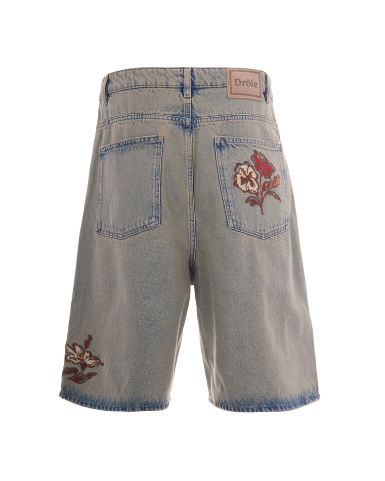 bermuda shorts dusty denim by Selfnex