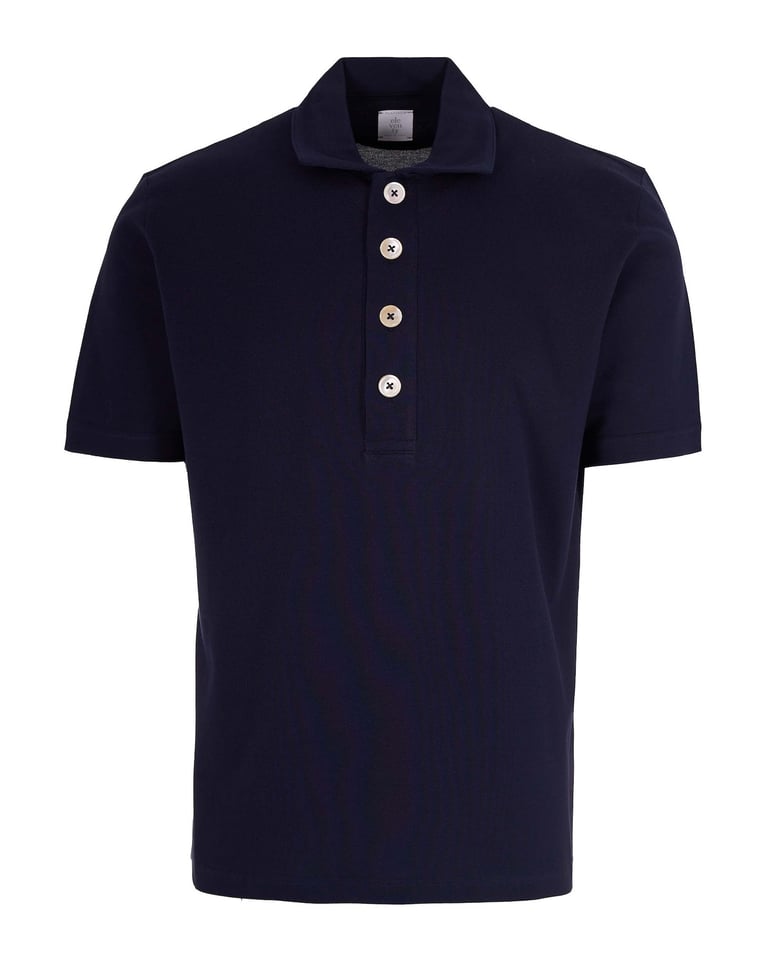 polo shirt blue by Selfnex