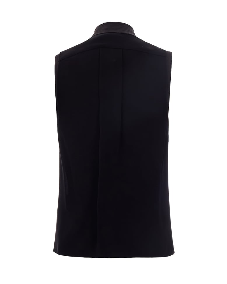 top in viscose black by Selfnex