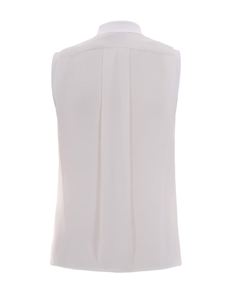 top in viscose ivory by Selfnex