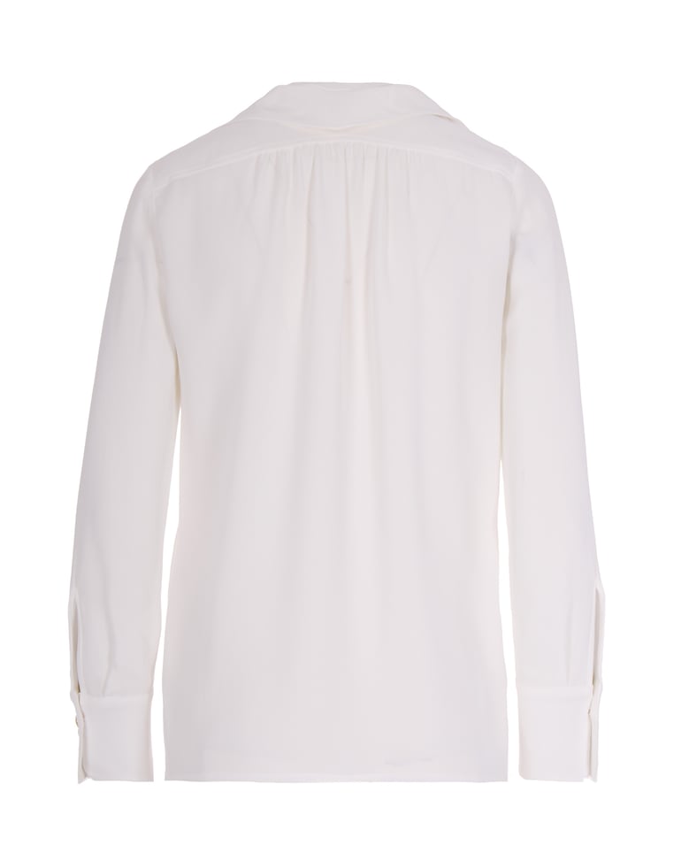 shirt georgette ivory by Selfnex
