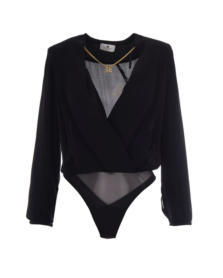 bodysuit georgette black by Selfnex