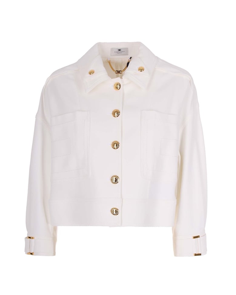 caban coat ivory by Selfnex