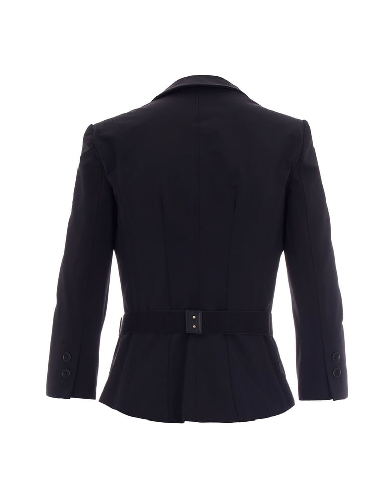blazer in technical stretch fabric black by Selfnex