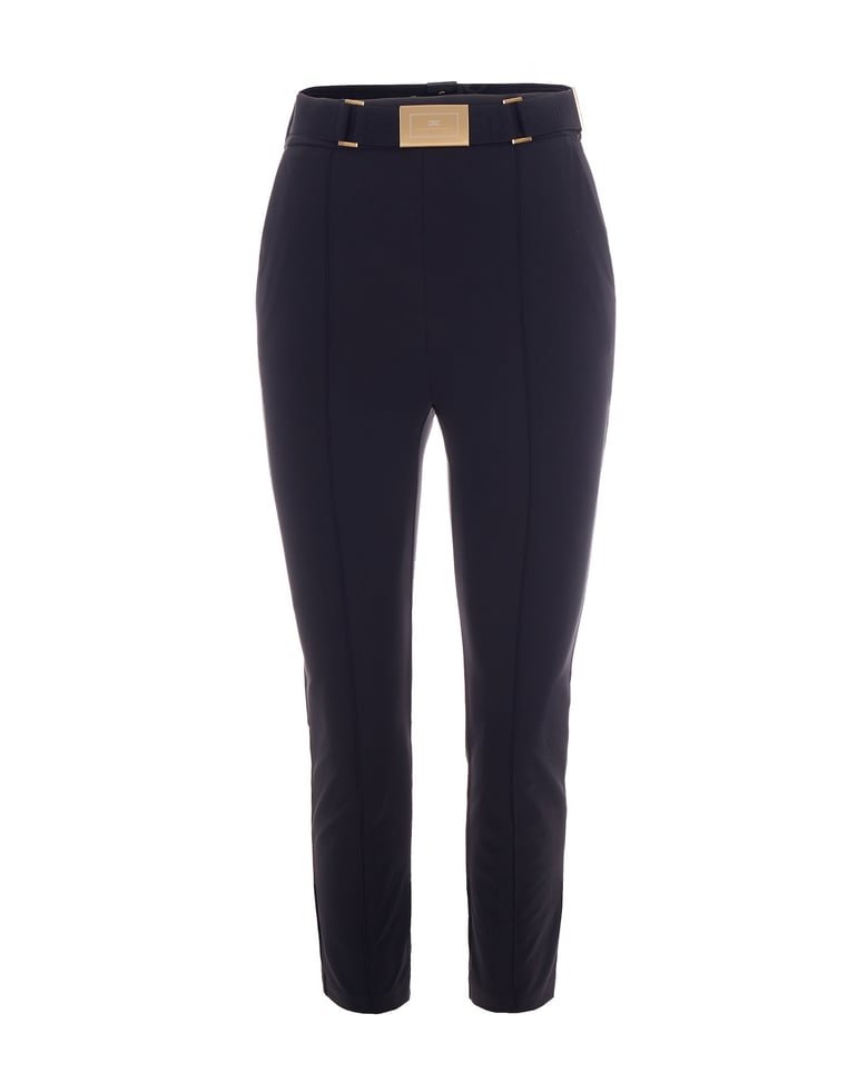 trousers stretch black by Selfnex
