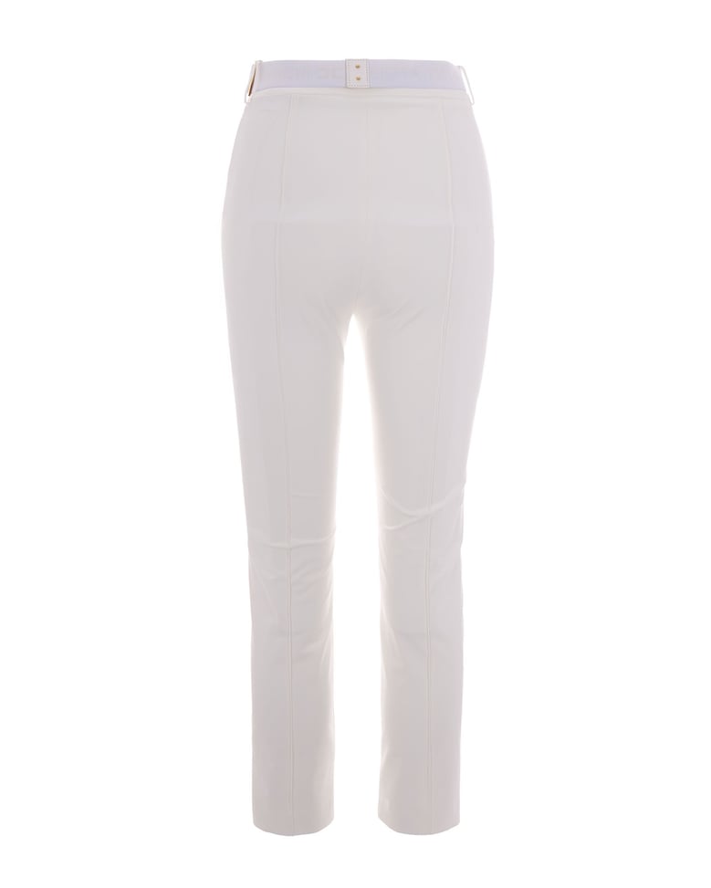 trousers technical stretch ivory by Selfnex