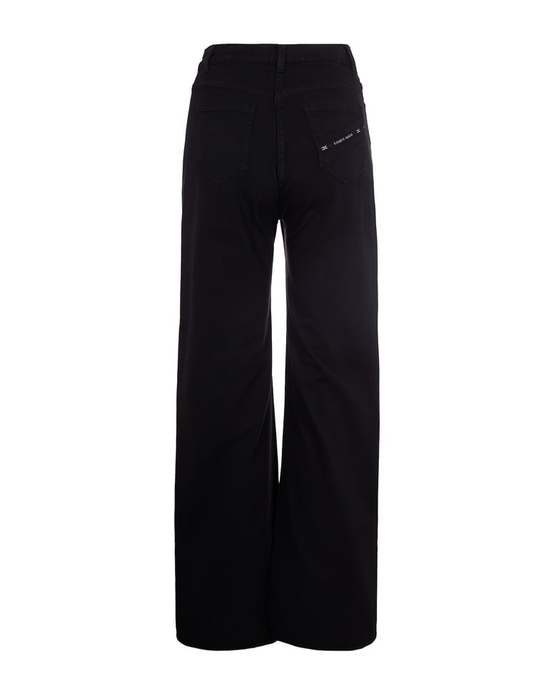 jeans with logo detail black by Selfnex