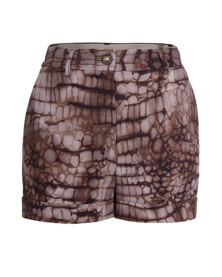 shorts in jersey cocoa by Selfnex
