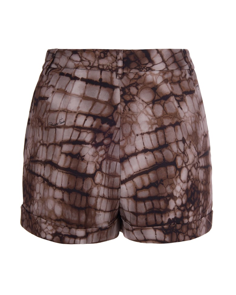 shorts in jersey cocoa by Selfnex