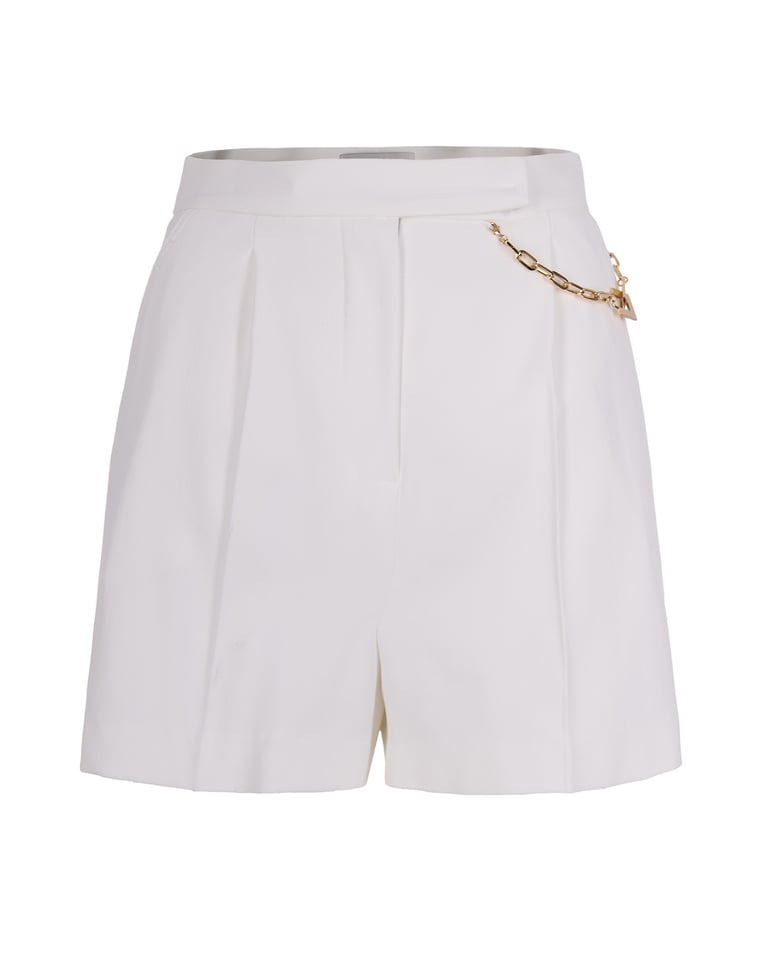 shorts gabardine ivory by Selfnex
