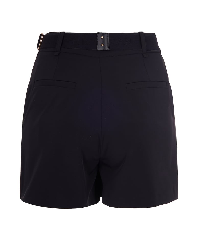 shorts in bi-elastic technical fabric black by Selfnex