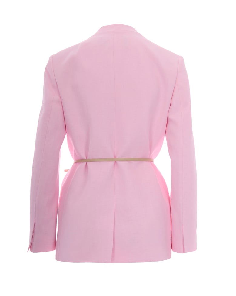 oversize jacket petal pink by Selfnex