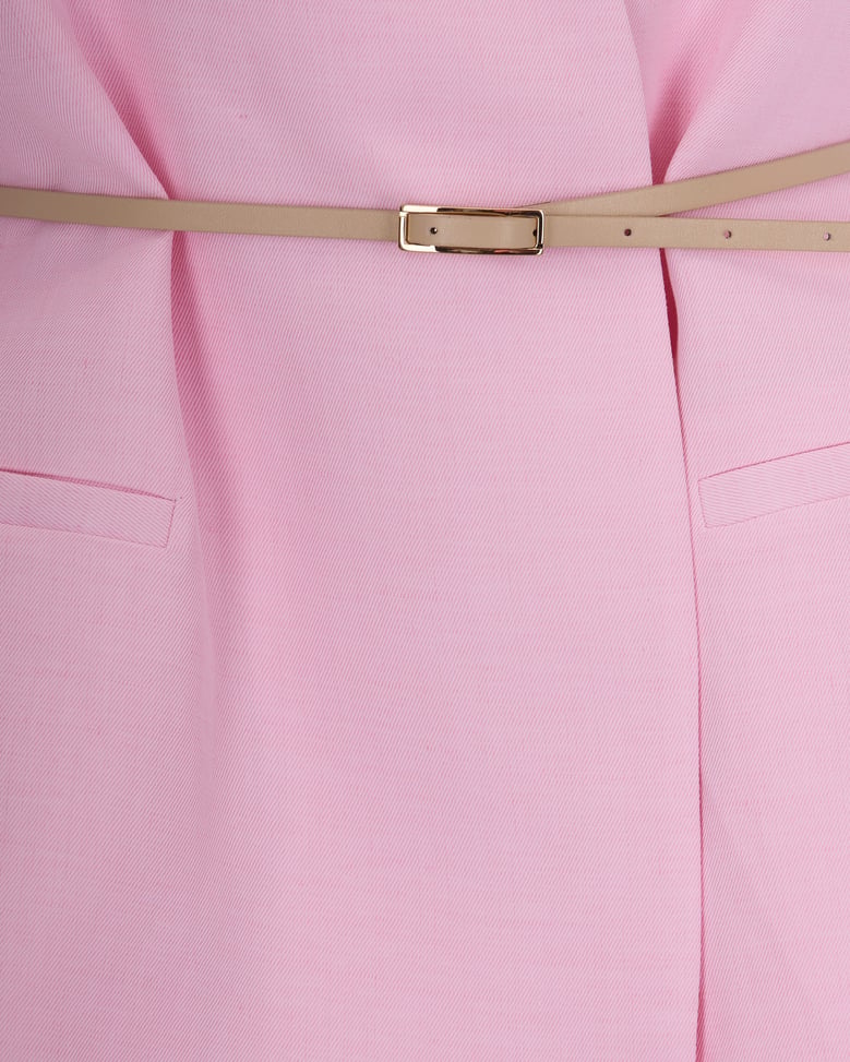 oversize jacket petal pink by Selfnex