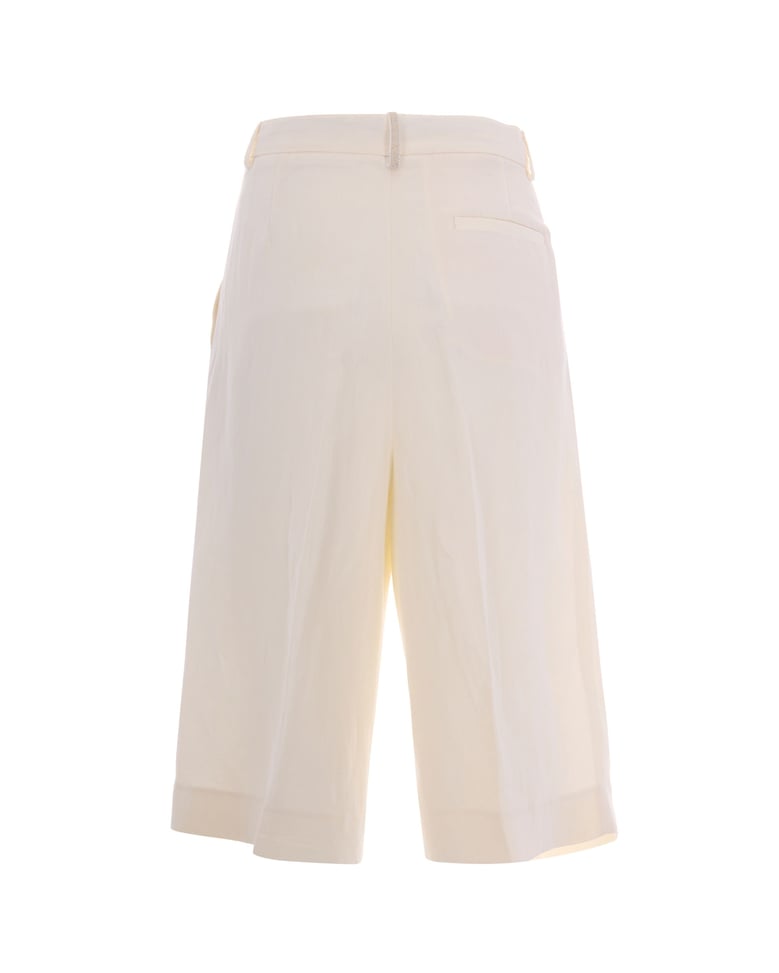 bermuda shorts viscose-linen butter by Selfnex