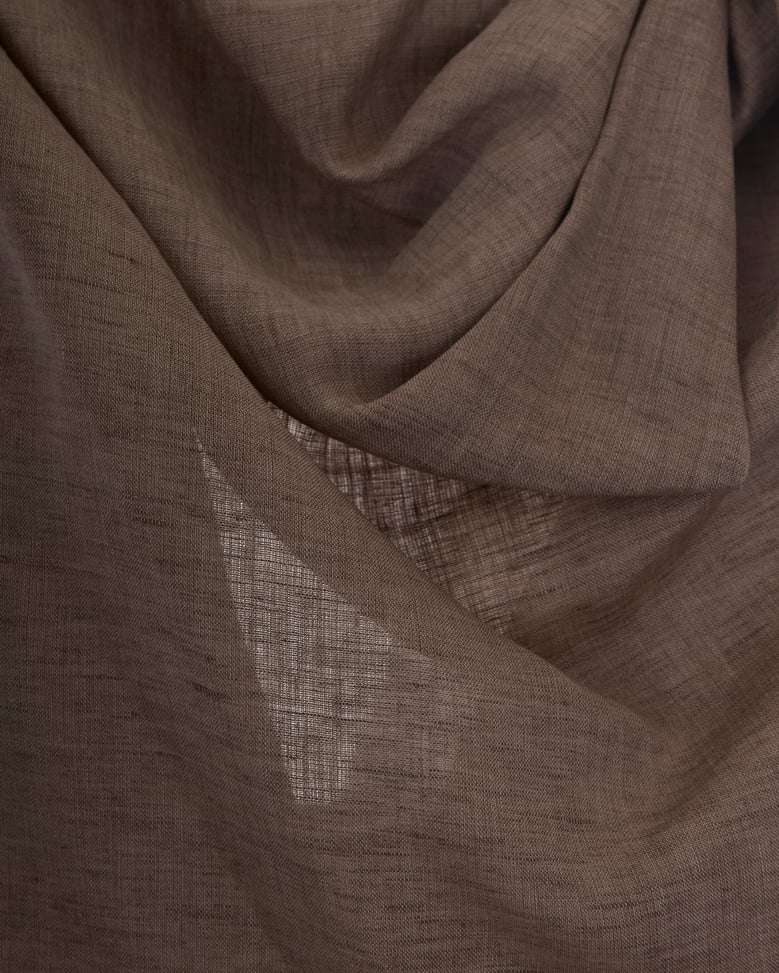 top knot-neck linen dove grey by Selfnex