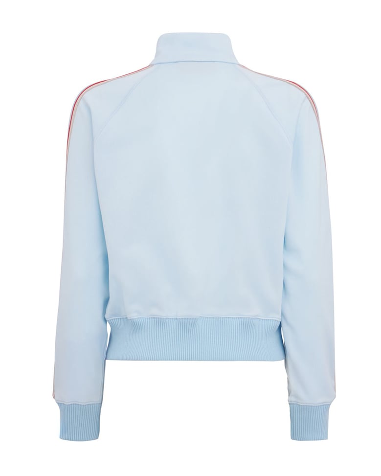 cropped sweatshirt angel patch light blue by Selfnex